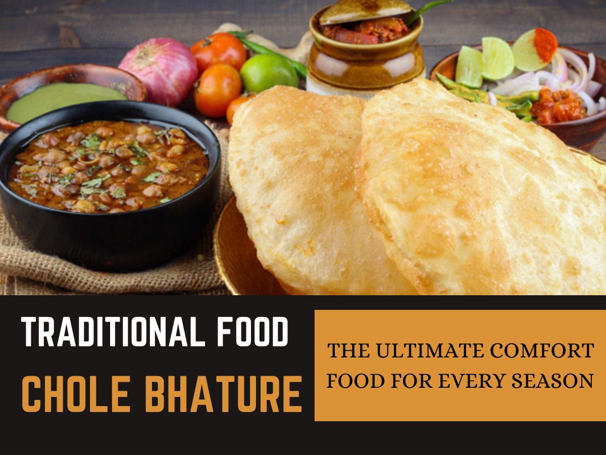 Indian Chhole Bhatoore Special Dish Image