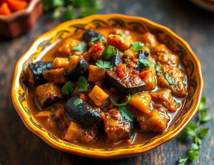 Baigan ka bhrata from Panjab India