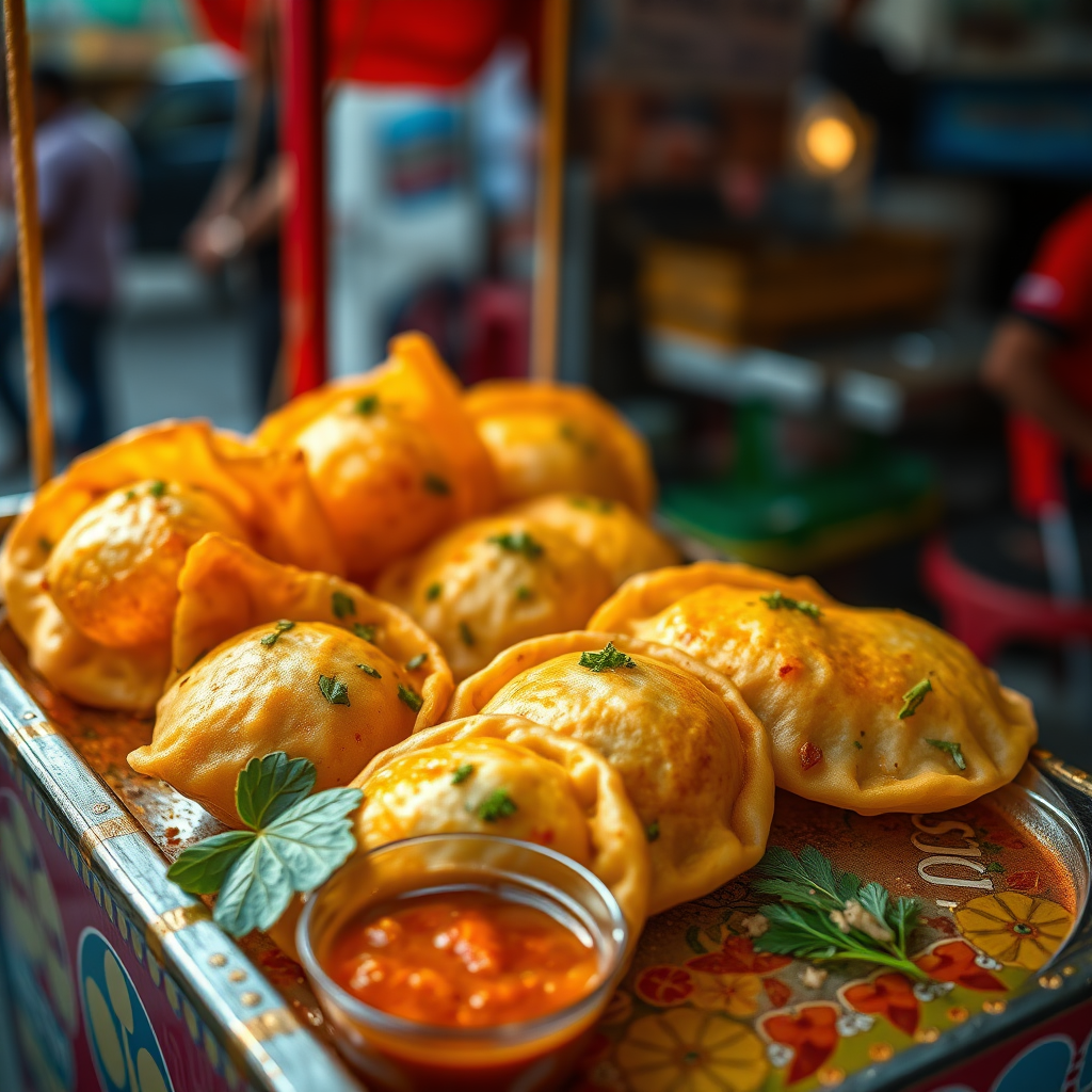 Golgappe, or Pani Puri, Irresistible Indian Street Food Sensation