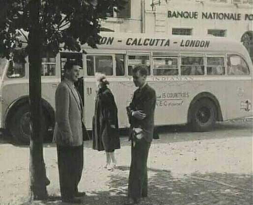London Calcutta London bus route from 1957 to 1976